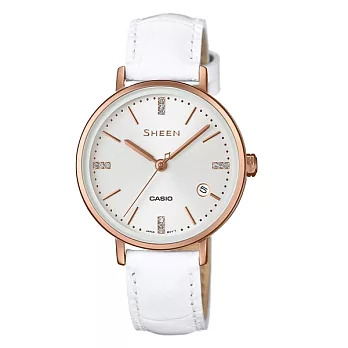 CASIO SHEEN LģöyOɩ|ukh֭ÿ--SHE-4048PGL-7A