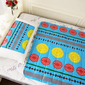 【CoolCold】雙重強效防蚊激涼冷凝墊組-1大5小-四色可選沁涼西瓜