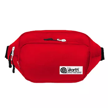 韓國包袋品牌 THE EARTH - WAIST BAG (RED) 基本系列 防潑水尼龍腰包 (紅)