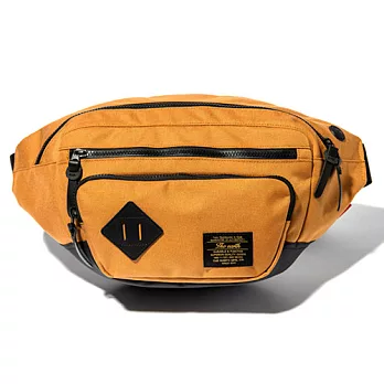 韓國包袋品牌 THE EARTH - COMFORT 5L. WAIST BAG (CAMEL) 基本系列 防潑水尼龍腰包 (駱駝色)