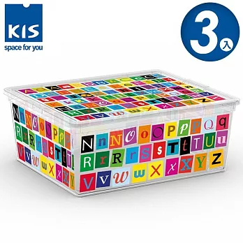 義大利 KIS C BOX 字母系列收納箱 M 3入