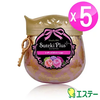 ST雞仔牌 夢幻香水果凍芳香劑-溫柔牡丹260g (5入) ST-124770