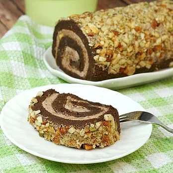 【奧瑪】養生堅果巧克力捲(280g)*3入