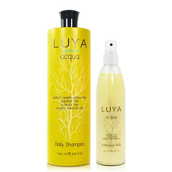 LUYADaily Shampoo 每日養護洗髮精(1000ml)-送免沖彈力蛋白奶&紙袋