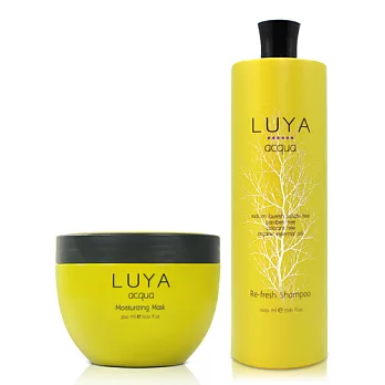 LUYA Re-fresh Shampoo 清新疏活頭皮髮浴(1000ml)-送絲柔護髮膜&紙袋
