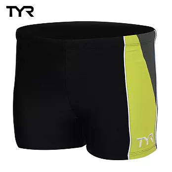 美國TYR男用四角款泳褲Cragen Boxer Lime 台灣總代理S