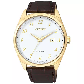 CITIZEN Eco-Drive 美好懷舊光動能時尚男錶-BM7322-06A