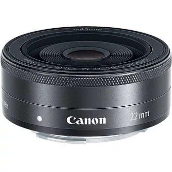 Canon EF-M 22mm F2.0 STM 定焦鏡(平輸-白盒)-送抗UV鏡43mm