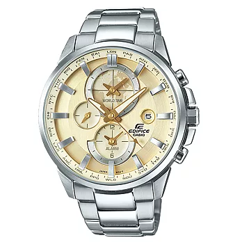 CASIO EDIFICE 爵士遨遊雙時區賽車腕錶-ETD-310D-9AVUDF