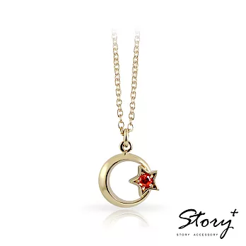 【U】My Story - 浪漫星月純銀項鍊