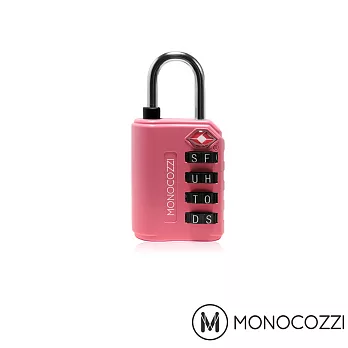 MONOCOZZI TSA LETTERS LUGGAGE LOCK 字母海關鎖 (粉紅)