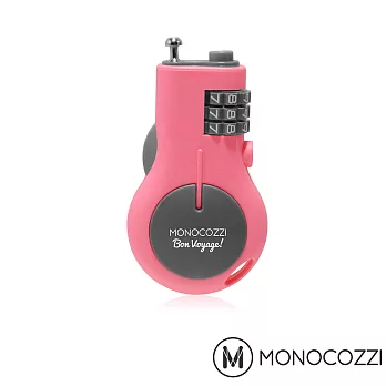 MONOCOZZI RETRACTABLE LUGGAGE LOCK 旅行伸縮密碼鎖 (粉紅)