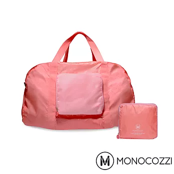 MONOCOZZI Lush Foldable Duffle Bag 魔術折疊購物手提肩背包 (嫩粉紅)