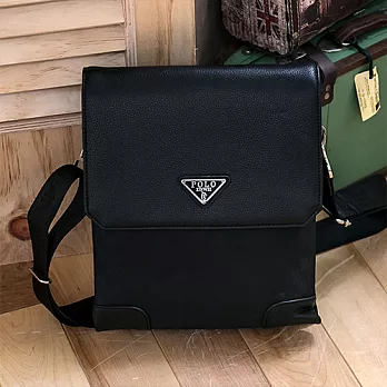 XINWEI POLO 經典氣度直式掀蓋斜背包-2020