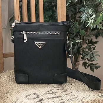 XINWEI POLO 潮流格紋設計直式斜背包-2023小