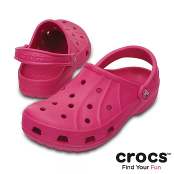 Crocs - 中性 - 銳藍 -36派對粉色