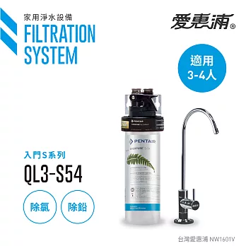 【愛惠浦公司貨】EVERPURE 除鉛精緻型淨水器(QL3-S54)