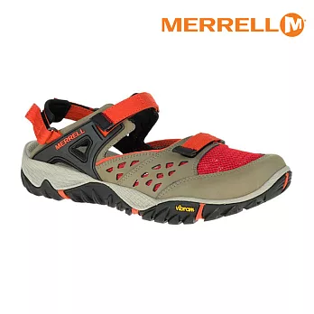 MERRELL 女 ALL OUT BLAZE SIEVE MJ水陸山三棲運動鞋ML32828 / 城市綠洲 (防臭抗菌.黃金大底.越野.透氣.避震)6卡其/橘