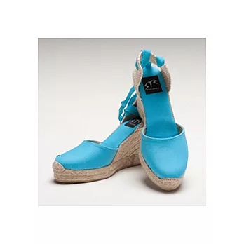 Bsided ARCHIBALD HEEL LIGHT BLUE楔型鞋(女)41藍色