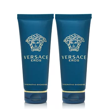 Versace 凡賽斯 艾諾斯‧愛神男性淡沐浴精(100ml)X2入