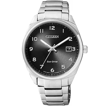 CITIZEN 光動能 標準淑女儀態時尚優質腕錶-黑-EO1170-51E