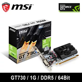 MSI 微星 N730K-1GD5LP/OCV1 顯示卡