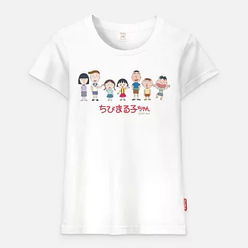 【Fandora】小丸子好朋友排排站-男女款-XS棉花白