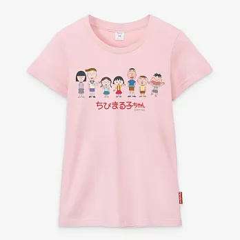 【Fandora】小丸子好朋友排排站-男女款-XS粉紅