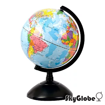SkyGlobe 8吋發光塑膠底座地球儀