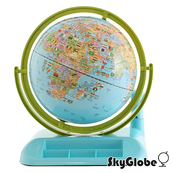 SkyGlobe 10吋國旗版會說話地球儀(中英文對照)