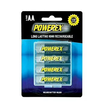 【MAHA-POWEREX】3號高容量鎳氫充電池 (MH-4AA270-BH)