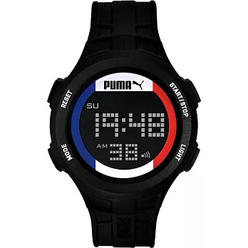 PUMA 復刻奧運法國時尚運動腕錶-PU911301006