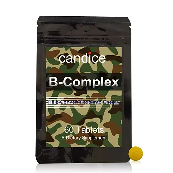 【Candice】康迪斯活力B群錠狀食品(60顆/包)天然酵母B群