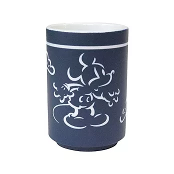 《sun-art》迪士尼日本製和風陶磁茶杯(米奇藍)