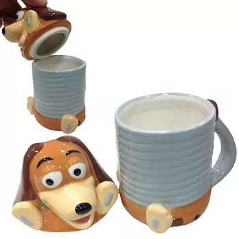《sun-art》玩具總動員人物3D馬克杯附蓋(彈簧狗)