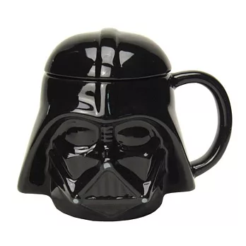 《sun-art》星際大戰人物大臉3D馬克杯附蓋(達斯‧維達)
