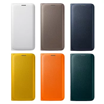 Samsung Galaxy S6 原廠書本翻頁式皮套(台灣代理商-盒裝)藍色