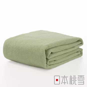 日本桃雪【飯店超大浴巾】共6色-茶綠色