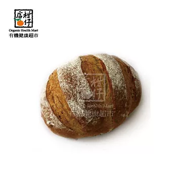 【柑仔店】核果黑麥麵包-素(400g)