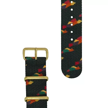 HYPERGRAND - 20mm軍用錶帶 ROCKFALL Nato Strap 彩色碎石 (金釦)