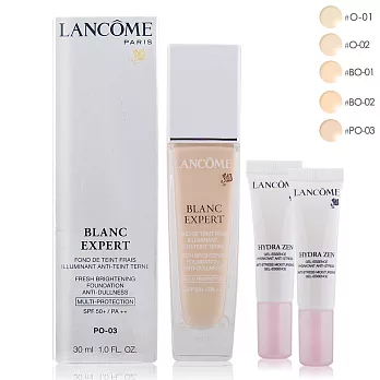 LANCOME 蘭蔻 激光煥白粉底液多色任選(30ml)贈保濕精華(10ml)X2#BO-02