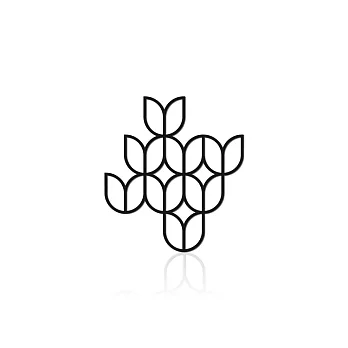 moorigin / 盎然胸針 S / 黑