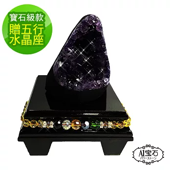 【A1寶石】3A級烏拉圭天然紫晶鎮/陣-優於紫晶陣/聚寶盆/鹽燈《460g》(招財吸金旺貴人運-LV-131)