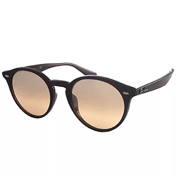 【Ray Ban 雷朋】2180F-62313D-NEW!復古圓框太陽眼鏡(薄水銀粉鏡面-深褐框)