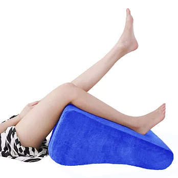 【美人心機】台灣製★纖腿枕.靠枕.抬腿枕(寶藍)