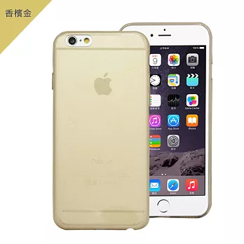 AGEX IPHONE 6 (4.7吋)薄型TPU保護殼-四色香檳金香檳金