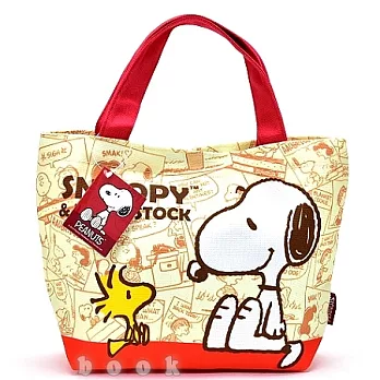 SNOOPY【分享時刻】帆布手提包