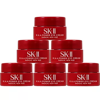 SK-Ⅱ R.N.A. 超肌能緊緻大眼霜(2.5g)*6