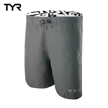 美國TYR 男款透氣慢跑短褲 Bentley Shorts Gray 台灣總代理S