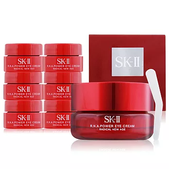 SK-II R.N.A. 超肌能緊緻大眼霜(15G)+正貨容量組15ML